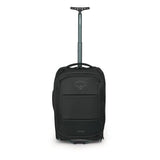 Ozone 2-Wheel Carry On 40L Outdoor Action Black - Front with the handle