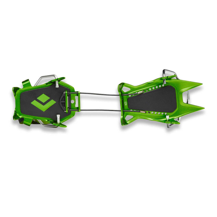 Black Diamond Neve Pro Crampon Outdoor Action Envy Green- Top view