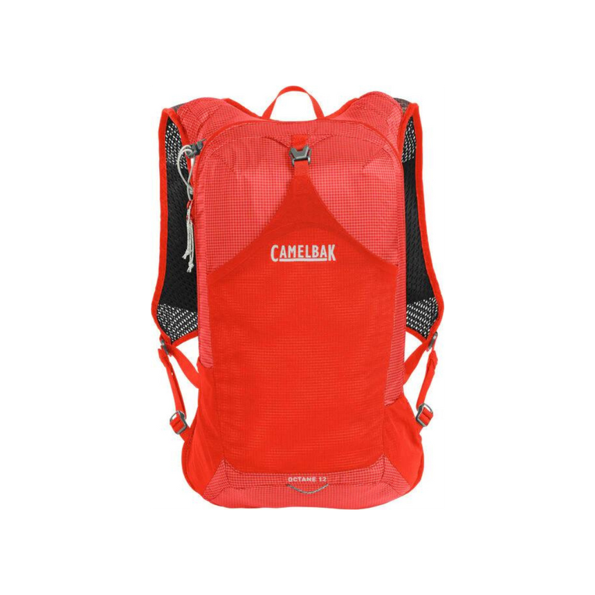 Camelbak Octane™ 12 Hydration Hiking Pack with Fusion™ 2L Reservoir Red Poppy/Vapor - Front