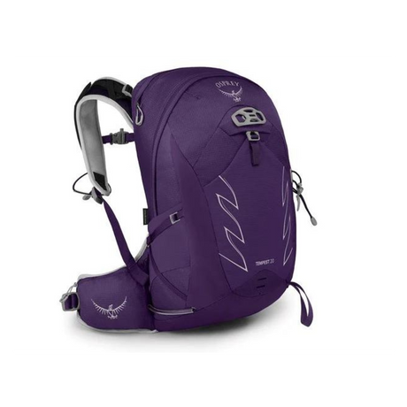 Osprey Tempest 20 Women's Backpack Outdoor Action Violac Purple
 - Back Front