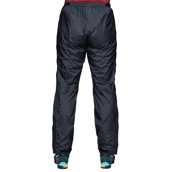 Mountain Equipment Zeno FZ Women's Pant Outdoor Action Black - Back Fit on Model