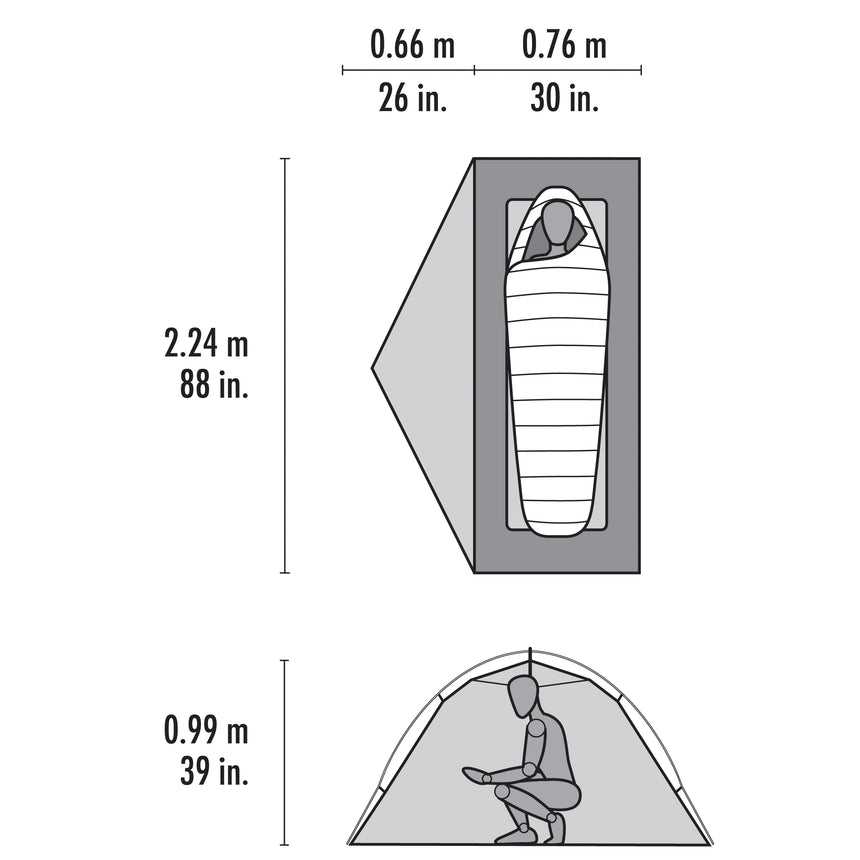 MSR Elixir 1 Backpacking Tent Outdoor Action