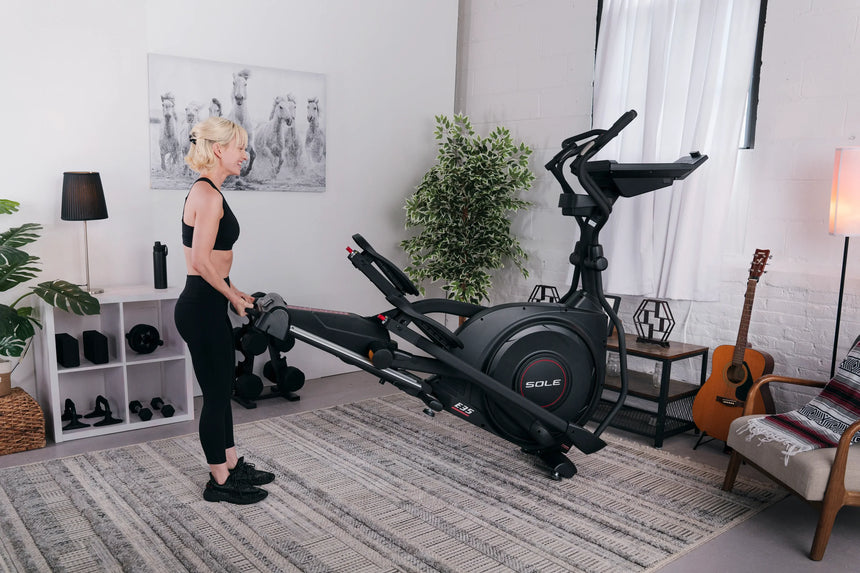 Sole Fitness E35 Elliptical Cross Trainer - in use view