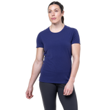 Mountain Equipment  Headpoint Women's Tee Outdoor Action Amethyst - Crew neck