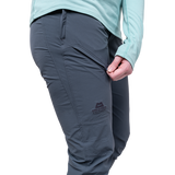 Mountain Equipment Comici Women's Pant Outdoor Action Ombre Blue - Zipped thigh pocket