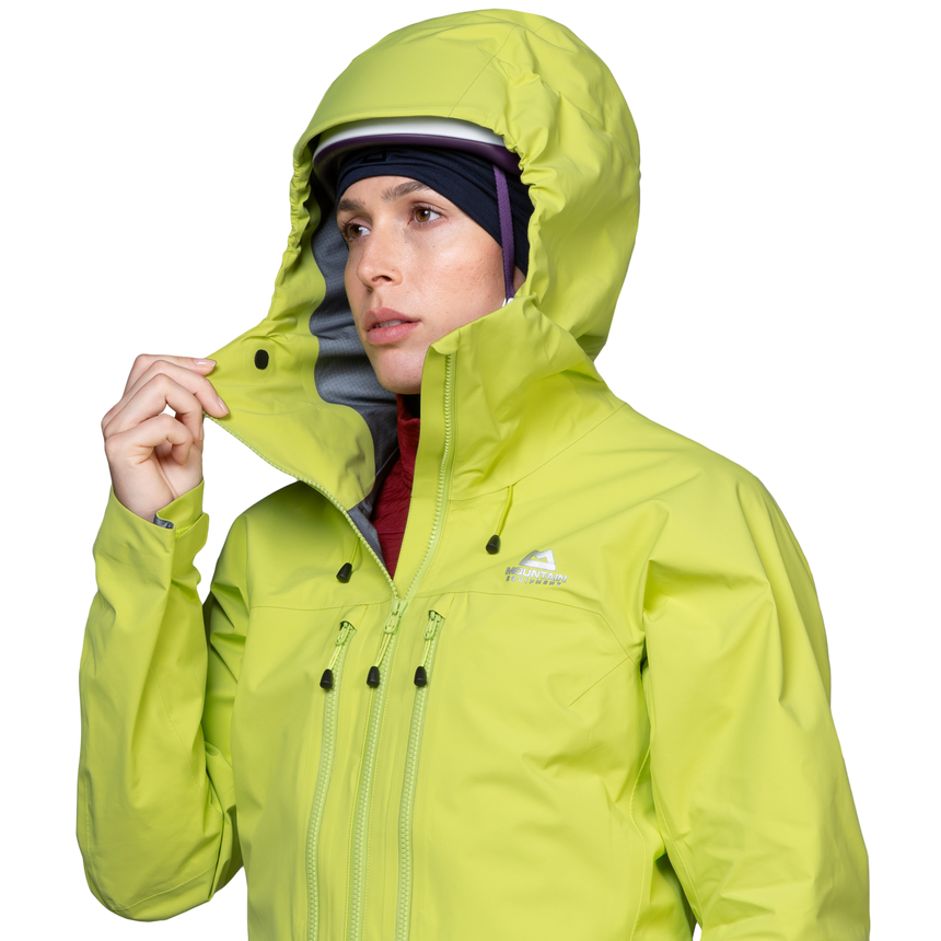 Mountain Equipment Tupilak Women's Jacket Outdoor Action Cardinal Fresh Green - Super Alpine HC Hood