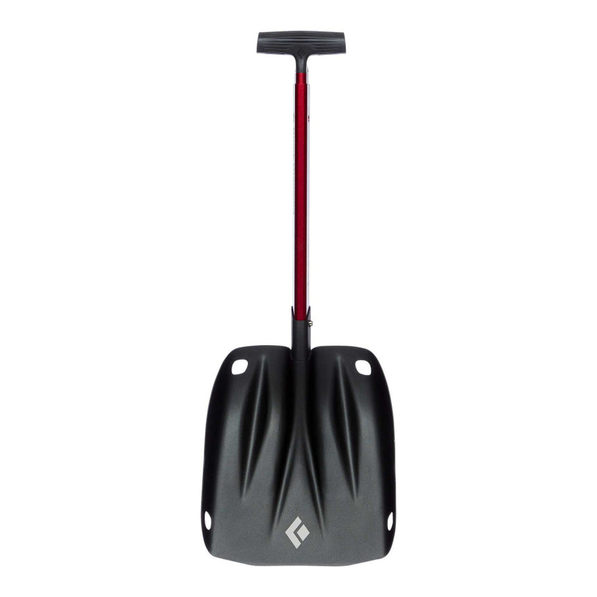 Black Diamond Transfer Shovel Outdoor Action Hyper Red- Back