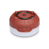 Black Diamond Moji R + Rechargeable Lantern Outdoor Action Dark Crimson- Two button interface