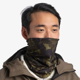 Buff Original EcoStretch Neckwear Outdoor Action Hunter Military- front fit