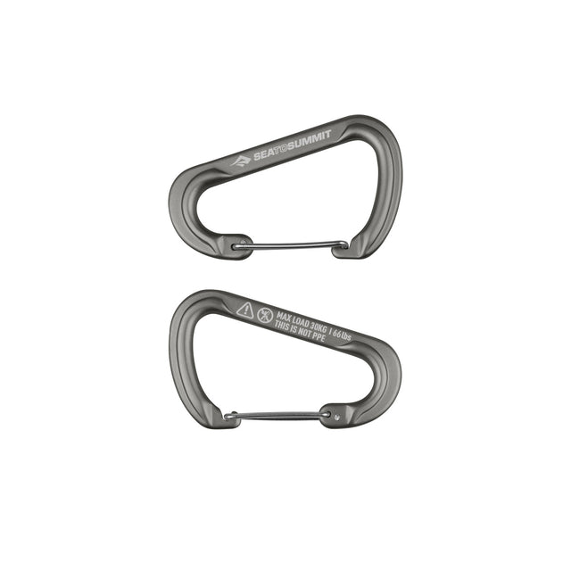 Sea to Summit Large Accessory Carabiners Outdoor Action Titanium- Product Overview