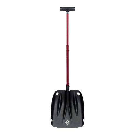 Black Diamond Transfer Shovel Outdoor Action Hyper Red- Full Length