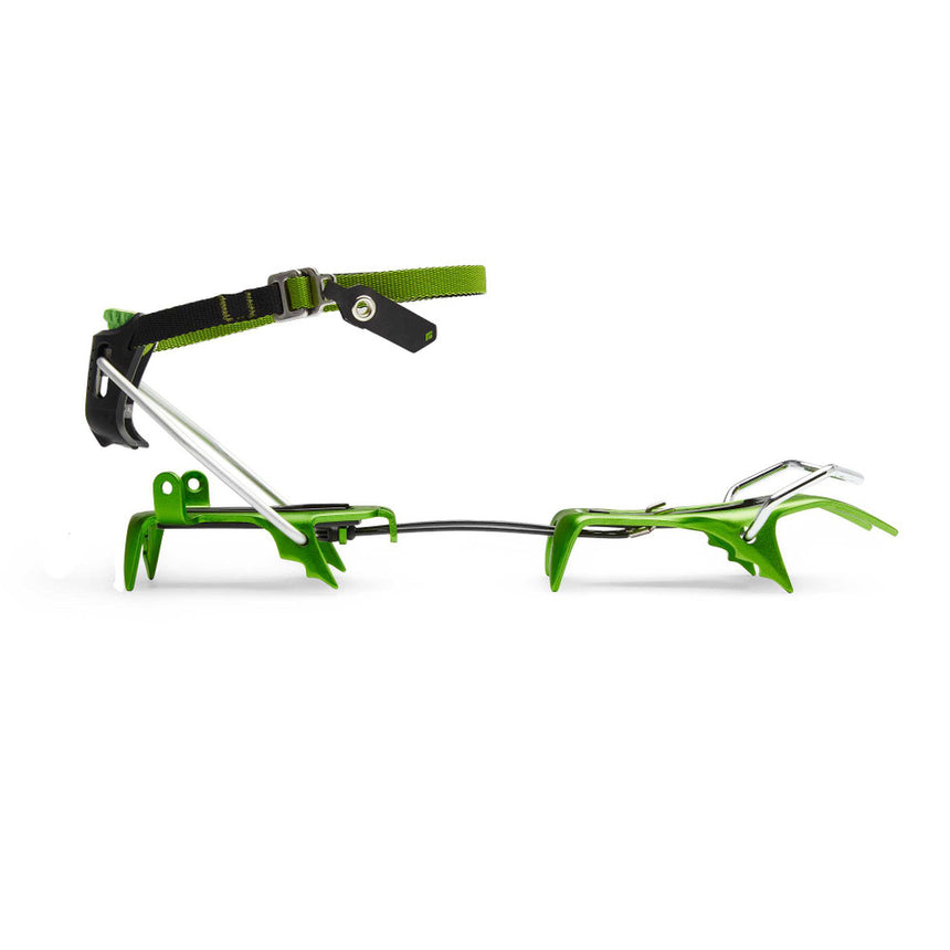 Black Diamond Neve Pro Crampon Outdoor Action Envy Green- Side view