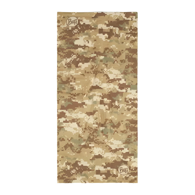 Buff CoolNet UV® Bug Slinger™ Neckwear Outdoor Action Pixels Desert Sand- Front