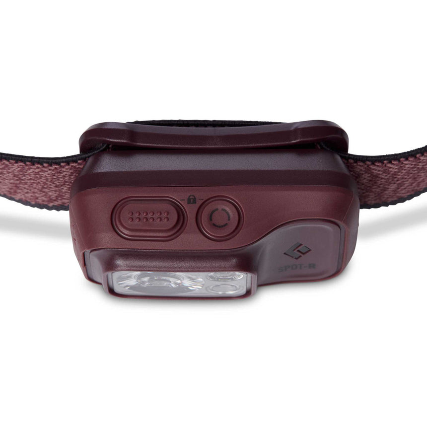 Black Diamond Spot 400-R Headlamp Outdoor Action Bordeaux- Digital Lock