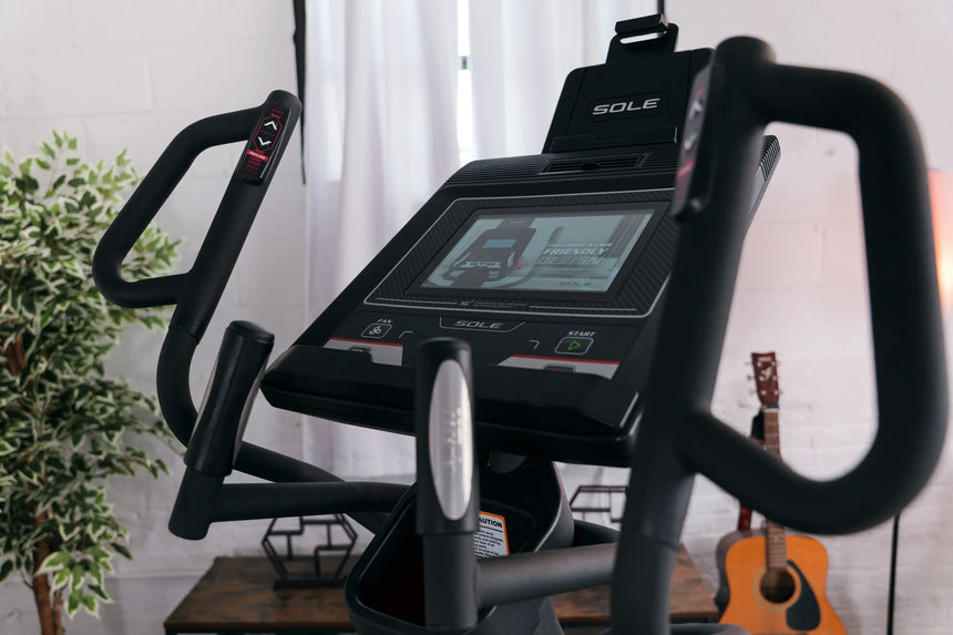 Sole Fitness E35 Elliptical Cross Trainer- top view