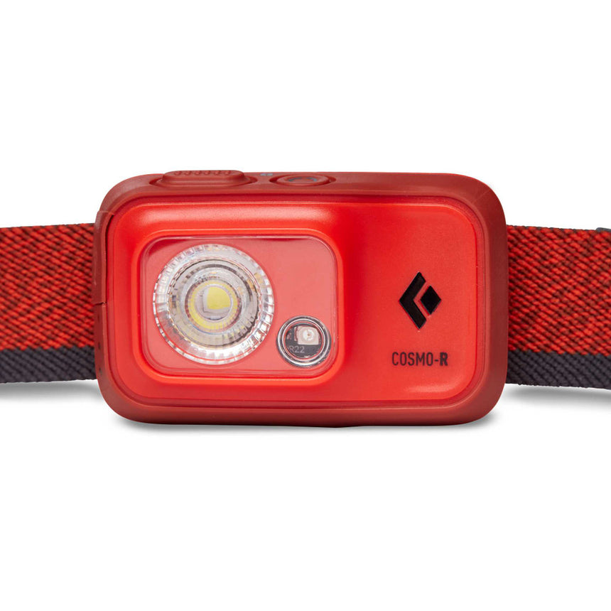 Black Diamond Cosmo 350-R Headlamp Outdoor Action Orange-  Lens