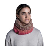 Buff Neckwarmer Knitted Outdoor Action Polar OLYA DUNE- Front