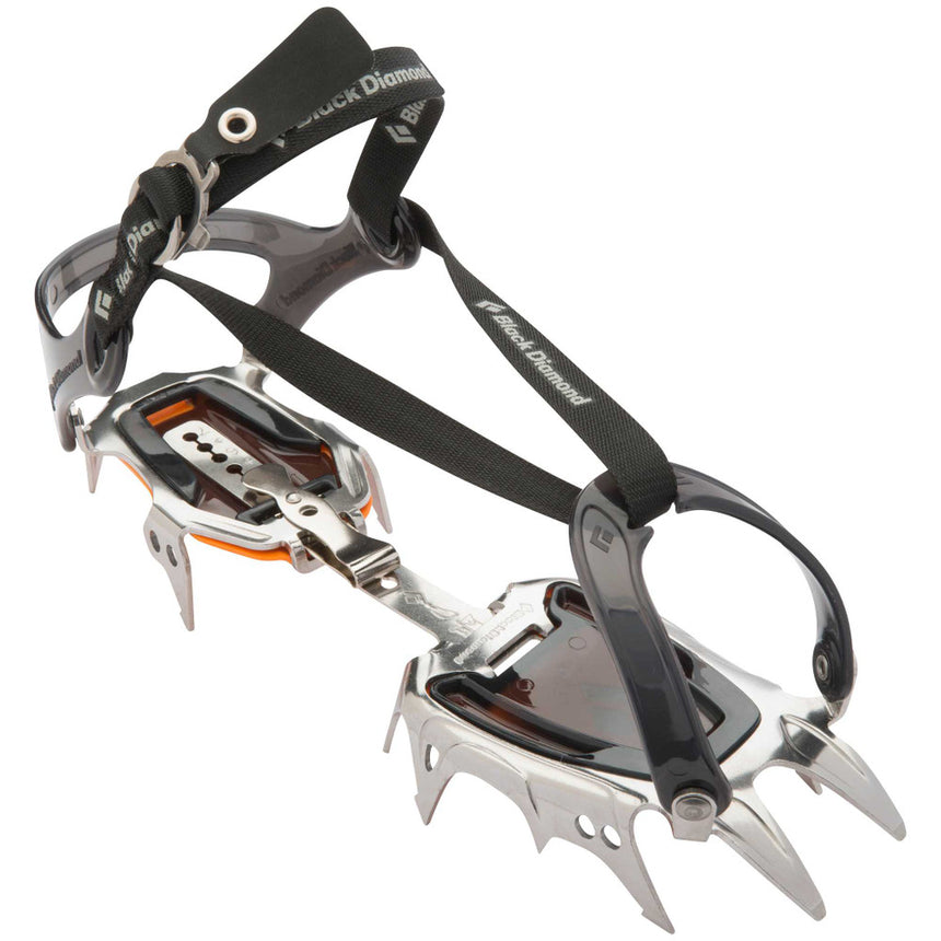 Black Diamond Serac Crampons Outdoor Action Strap- Product Overview