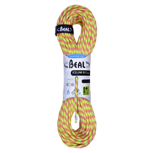 Beal Ice Line 8.1mm Unicore - Golden Dry Outdoor Action Anis- product overview