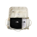 The North Face Base Camp Duffel - XS Outdoor Action White Dune-TNF White- Main Compartment