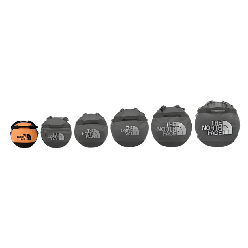 The North Face Base Camp Duffel - XS Outdoor Action INDGOPLM-BRIGHTFOAM-PAPYA- Different Sizes