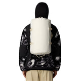 The North Face Base Camp Duffel - XS Outdoor Action White Dune-TNF White- Back Fit