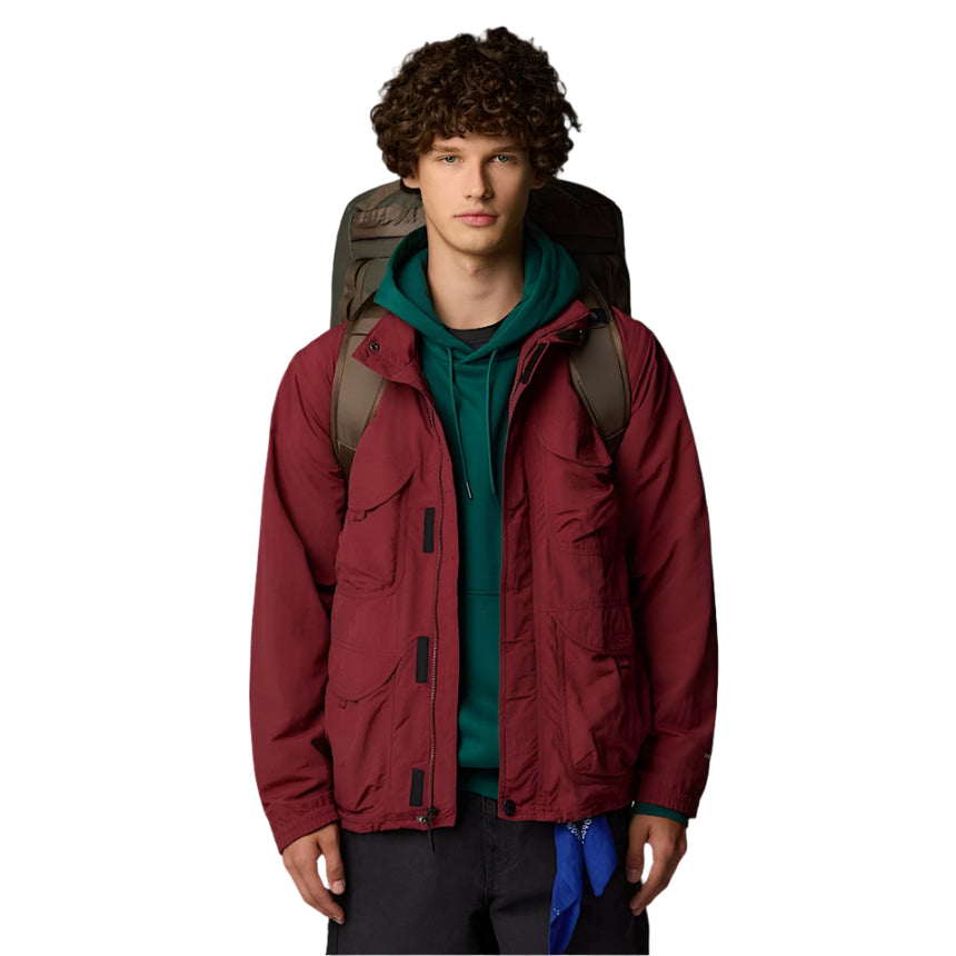 The North Face Base Camp Duffel - Large Outdoor Action NTG-SMKYBRWN-UTLTYBRWN- Front Fit