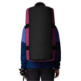 The North Face Base Camp Duffel - Medium Outdoor Action Cyber Berry-TNF Black- Back fit