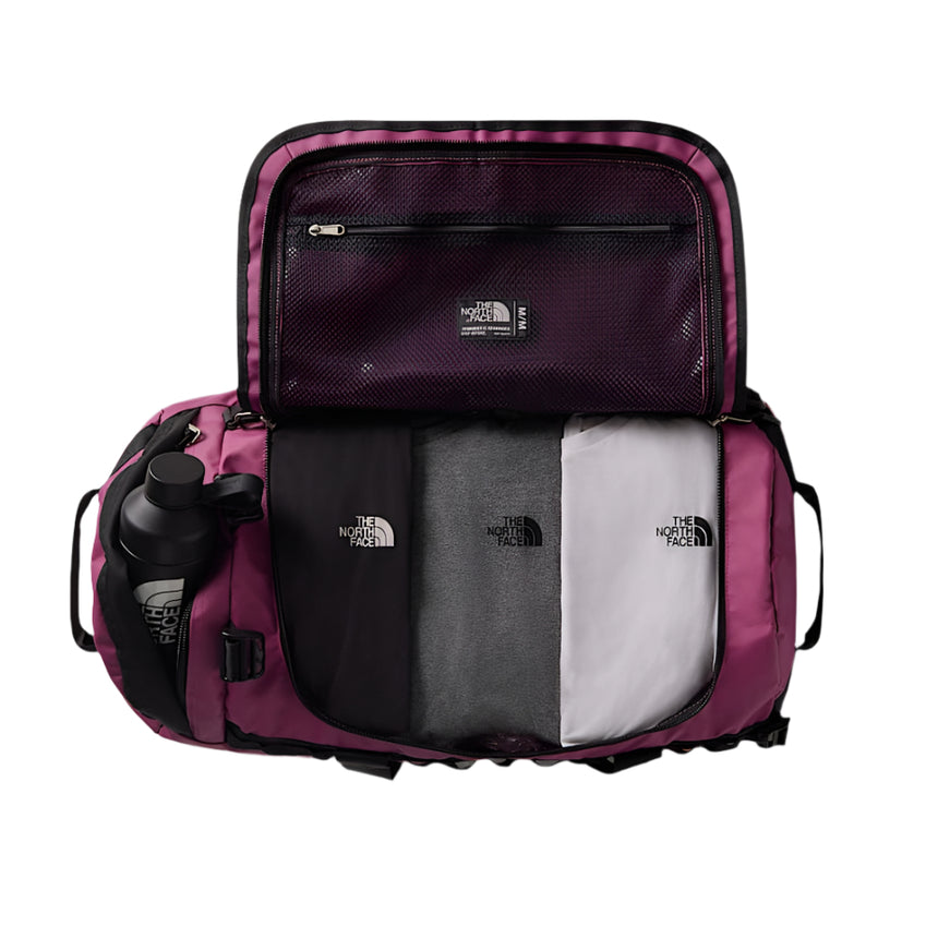 The North Face Base Camp Duffel - Medium Outdoor Action Cyber Berry-TNF Black- Main Compartment