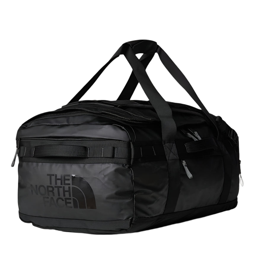 The North Face Base Camp Voyager Duffel—62L Outdoor Action TNFBLACK/ASPHGR- Product Overview