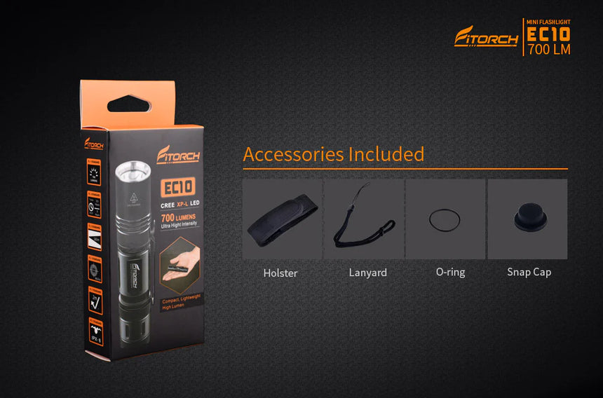 Fitorch EC10 Torch with Battery Outdoor Action