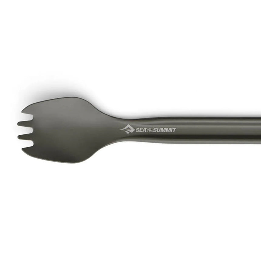 Sea to Summit Frontier Ultralight Spork - Long Handle Outdoor Action Grey- bowl and tines