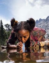 Lifestraw Peak Series Straw Outdoor Action-  Product in use