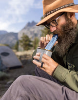 Lifestraw Peak Series Straw Outdoor Action- Product in use