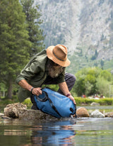 Lifestraw Peak Series Gravity Filter System - 8L Outdoor Action- Product in use