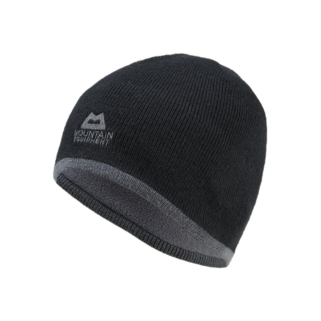 Mountain Equipment Plain Knitted Beanie Outdoor Action Black/Shadow - Side