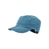 Mountain Equipment Frontier Cap Outdoor Action Alto Blue - Side View