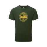 Mountain Equipment Roundel Men's Tee Outdoor Action Conifer - Front