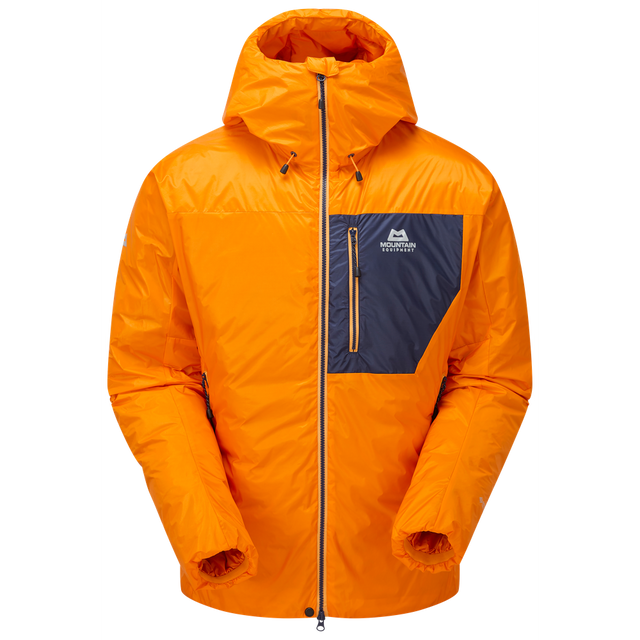 Mountain Equipment Xeros Men's Jacket Outdoor Action Mango / Medieval - Front