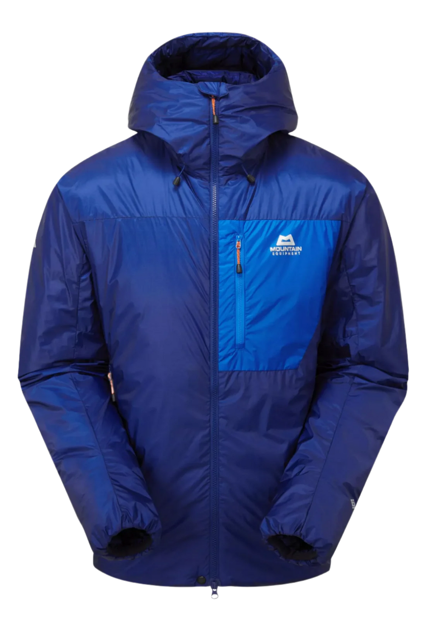 Mountain Equipment Xeros Men's Jacket Outdoor Action Chili Admiral/Atlantic - Front