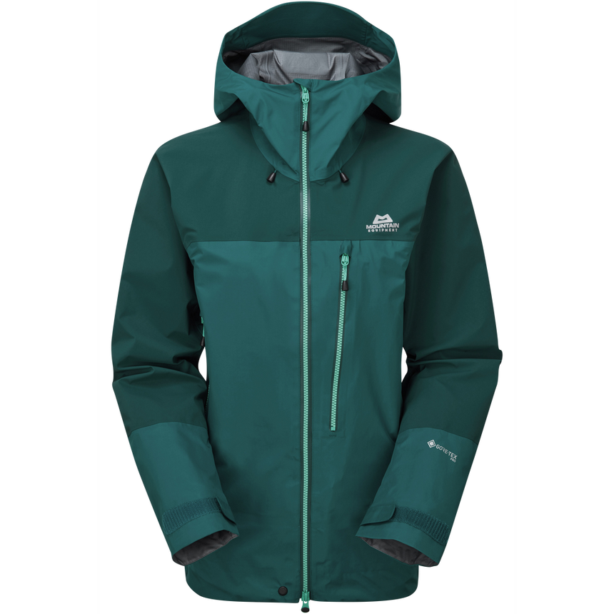 Mountain Equipment Manaslu Women's Jacket Outdoor Action Spruce/Deep Teal - Front