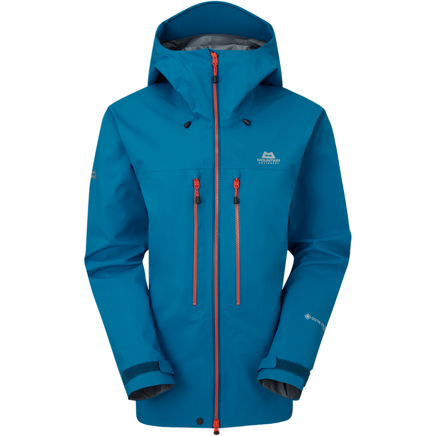 Mountain Equipment Tupilak Women's Jacket Outdoor Action Mykonos Blue - Front