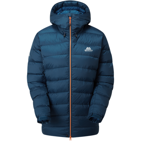 Mountain Equipment Senja Women's Jacket Outdoor Action Majolica Blue - Front