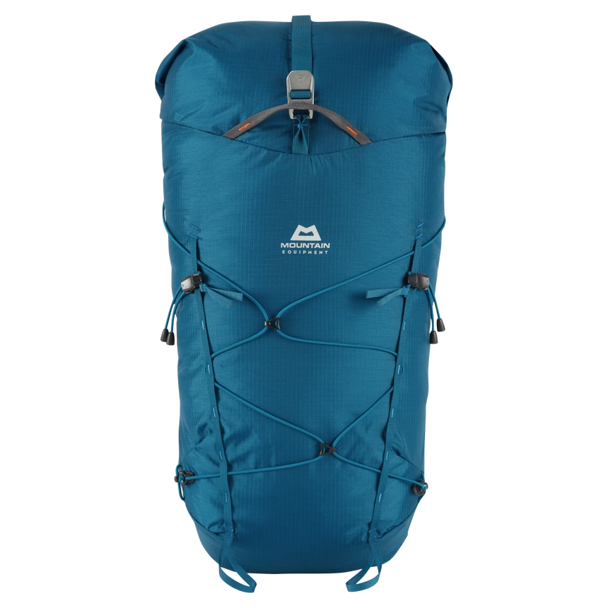 Mountain Equipment Orcus 22+ Backpack Outdoor Action Alto Blue - Full front image