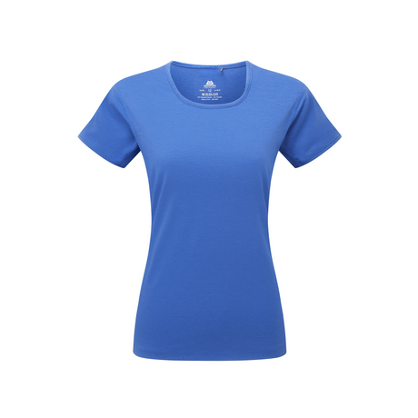 Mountain Equipment Tempi Women's Tee Outdoor Action Vivid Blue - Front