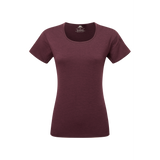 Mountain Equipment Tempi Women's Tee Outdoor Action Raisin - Front