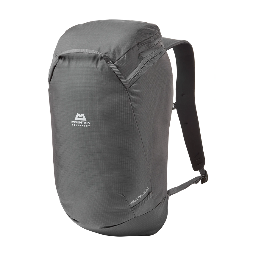 Mountain Equipment Wallpack 20 Backpack Anvil Grey full front angle image