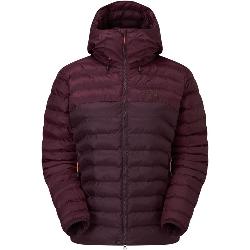 Mountain Equipment Superflux Women's Jacket Outdoor Action Raisin/Mulberry - Front