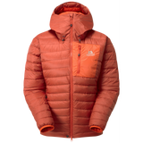 Mountain Equipment Baltoro Women's Jacket Outdoor Action Red Rock/Magma - Front