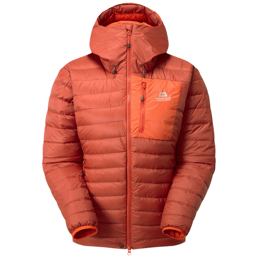 Mountain Equipment Baltoro Women's Jacket Outdoor Action Red Rock/Magma - Front